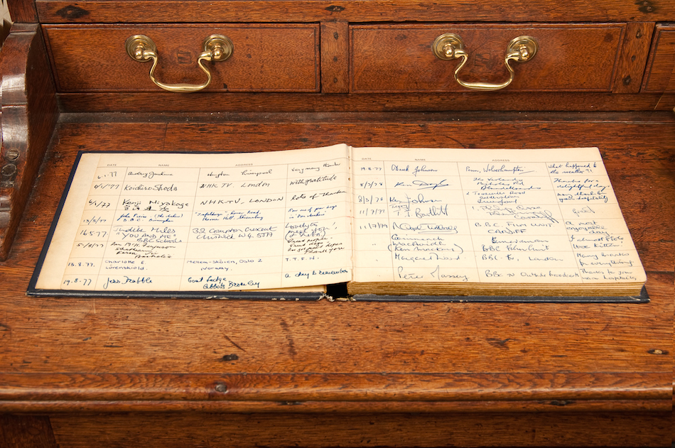 Visitors Book Open Copy2