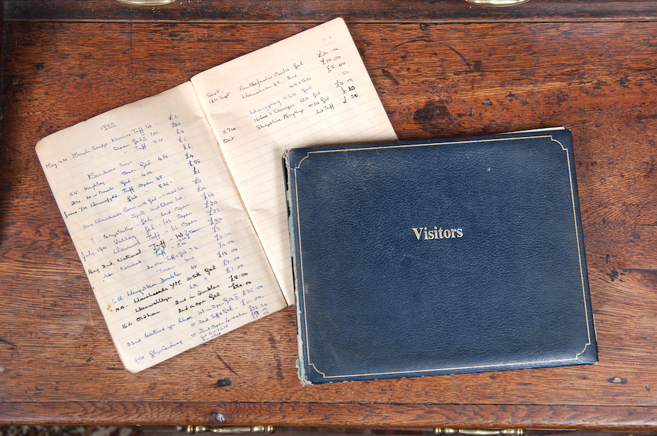 Visitors Book And Record Of Prizes Won At Sheepdog Trials Copy2